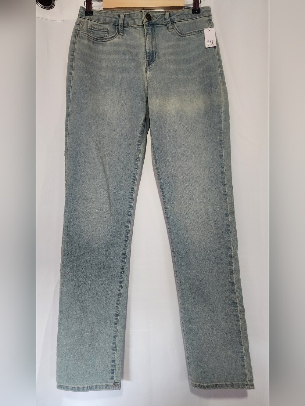 NWT GAP Super Skinny Stretch Girls Light Wash Denim Blue Jeans Jegging Sz 18 (D)
